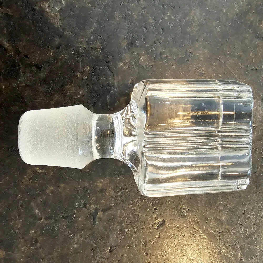 Vintage '30s-40s MCM Fostoria Sunray hand blown glass 